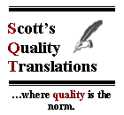 Scott's Quality Translations
